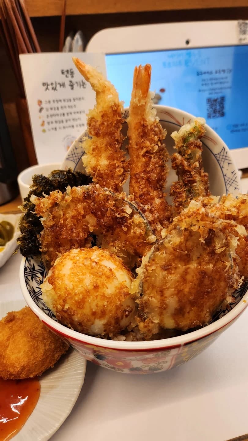 군자 데이트 맛집 오늘동 군자 텐동 가격과 메뉴 대표 이미지
